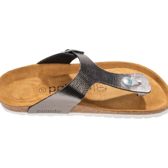 Palado Kos Titano, Zehentrenner, Damen, Anthrazit