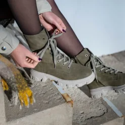 Palado Lefkada, Schnürstiefel, Damen, Khaki