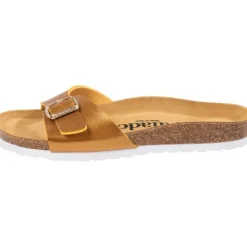 Palado Malta Metallic, Pantoletten, Damen, Senf Gold