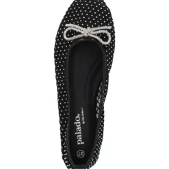 Palado Menera by Sila Sahin , Ballerinas, Damen, Schwarz Glitzer