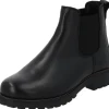Palado Meostres, Chelsea Boots, Damen, Schwarz