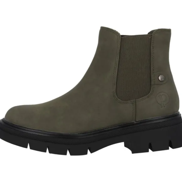 Palado Natlee, Chelsea Boots, Damen, Khaki