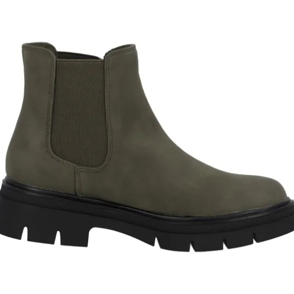 Palado Natlee, Chelsea Boots, Damen, Khaki