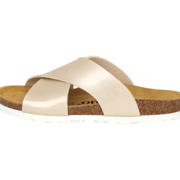 Palado Rianel, Pantoletten, Damen, Gold Metallic