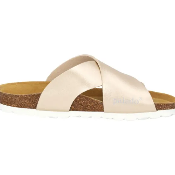 Palado Rianel, Pantoletten, Damen, Gold Metallic