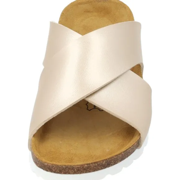 Palado Rianel, Pantoletten, Damen, Gold Metallic