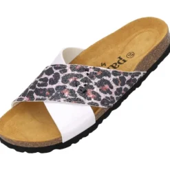 Palado Rianel Wild by Sila Sahin, Pantoletten, Damen, Rosa Leo