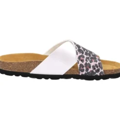 Palado Rianel Wild by Sila Sahin, Pantoletten, Damen, Rosa Leo