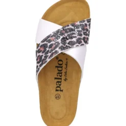 Palado Rianel Wild by Sila Sahin, Pantoletten, Damen, Rosa Leo