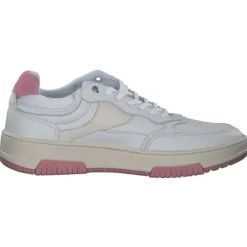 Palado S2-2210, Schnürschuhe, Damen, Weiß/Rosa/Beige