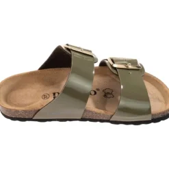 Palado Samos EGS, Pantoletten, Damen, Khaki Lack