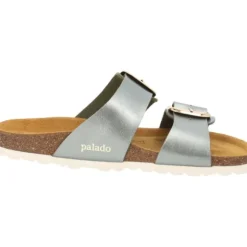 Palado Samos GS, Pantoletten, Damen, Olive Metallic