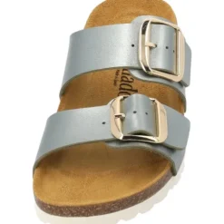 Palado Samos GS, Pantoletten, Damen, Olive Metallic