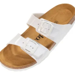 Palado Samos, Pantoletten, Damen, Lack Weiß