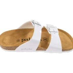 Palado Samos, Pantoletten, Damen, Lack Weiß