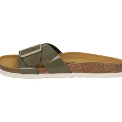 Palado Tinos, Pantoletten, Damen, Khaki Lack