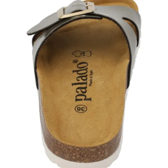 Palado Tinos, Pantoletten, Damen, Khaki Lack