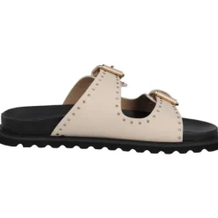 Palado Ubud, Plateau-Pantoletten, Damen, Beige