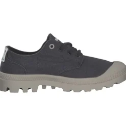 Palladium 76643, Sneakers Low, Damen, Grau (Asphalt)