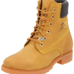 Panama Jack Panama 03 B, Schnürstiefel, Damen, Gelb (Ockergelb)