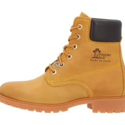 Panama Jack Panama 03 B, Schnürstiefel, Damen, Gelb (Ockergelb)