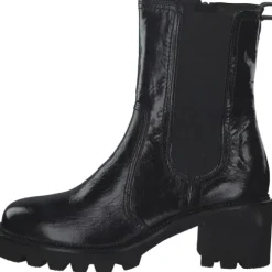 Paul Green 9908, Chelsea Boots, Damen, Schwarz