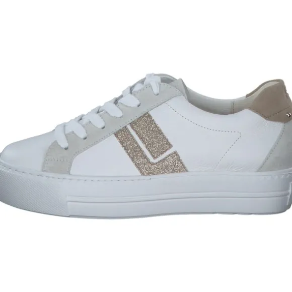 Paul Green 5430, Schnürschuhe, Damen, white/sand