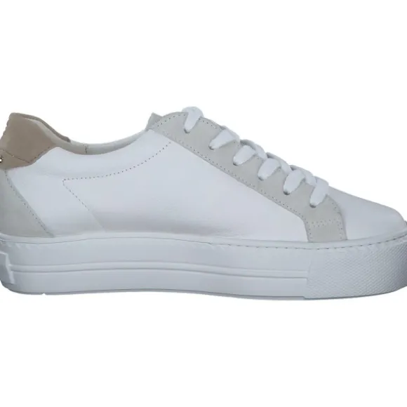Paul Green 5430, Schnürschuhe, Damen, white/sand