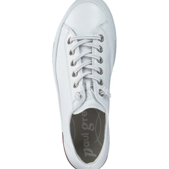 Paul Green 4081, Schnürschuhe, Damen, Weiß (White)
