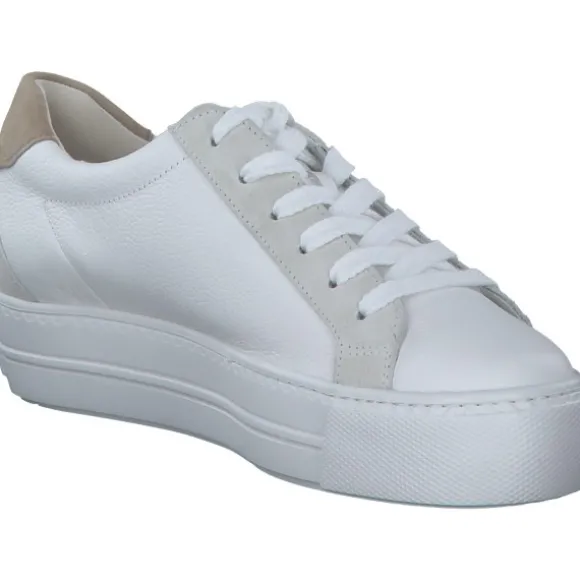 Paul Green 5430, Schnürschuhe, Damen, white/sand