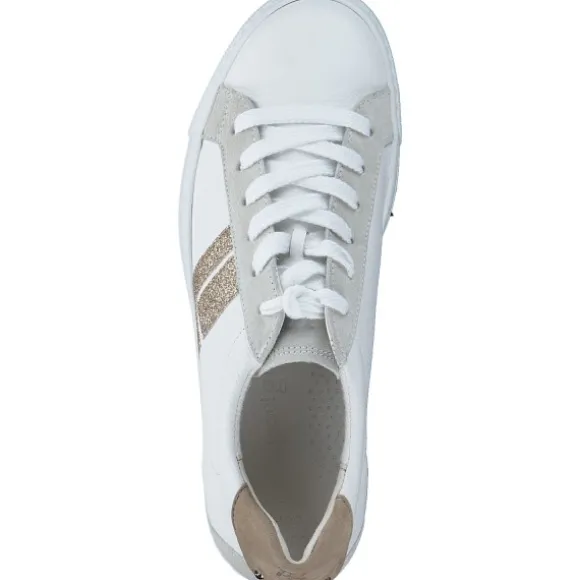 Paul Green 5430, Schnürschuhe, Damen, white/sand