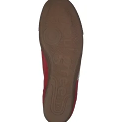 Paul Green 5350-106, Schnürschuhe, Damen, salsa/ivory