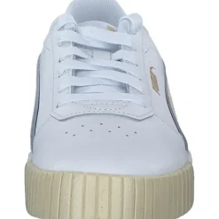 Puma Carina 2.0 385849, Sneakers Low, Damen, PUMA WHITE-SUGARED ALMOND-PUMA