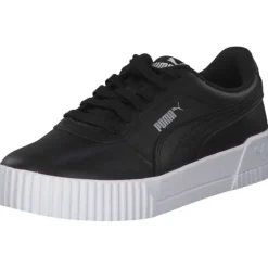 Puma Carina L 370325, Sneakers Low, Damen, Schwarz (Black)