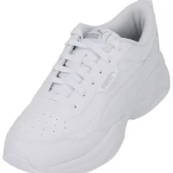 Puma Cilia Mode 371125, Sneakers Low, Damen, Weiß (Puma White-Puma Silver)