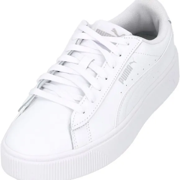 Puma Vikky Stacked L 369143, Sneakers Low, Damen, Weiß (Puma White)