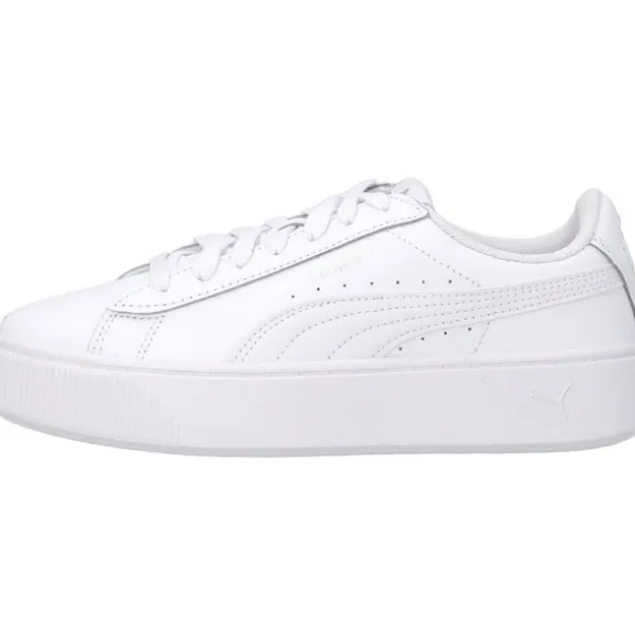Puma Vikky Stacked L 369143, Sneakers Low, Damen, Weiß (Puma White)