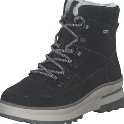 Remonte D2B74-14, Schnürstiefel, Damen, pazifik/pazifik/pazifik/bianco