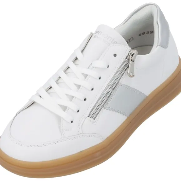 Remonte D2C02, Schnürschuhe, Damen, weiss/silver