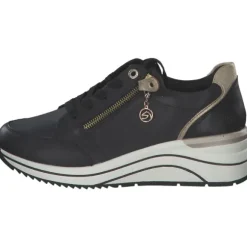 Remonte D0T03, Schnürschuhe, Damen, Schwarz