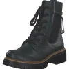 Rieker 72637, Schnürstiefel, Damen, tanne/schwarz