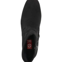 Rieker 70971, Stiefeletten, Damen, schwarz/schwarz