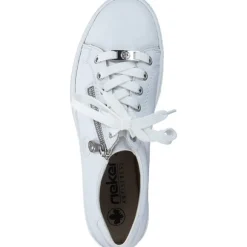 Rieker L59L1, Schnürschuhe, Damen, sportweiss/weiss