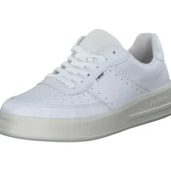 Rieker M8415, Schnürschuhe, Damen, Weiß