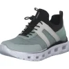 Rieker M6061, Schnürschuhe, Damen, palecyan/mint/peppermint/offwh