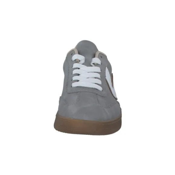 Rieker M5512, Schnürschuhe, Damen, grigio/weiss/duene