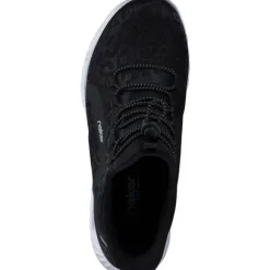 Rieker M6066, Schnürschuhe, Damen, schwarz/negro/schwarz