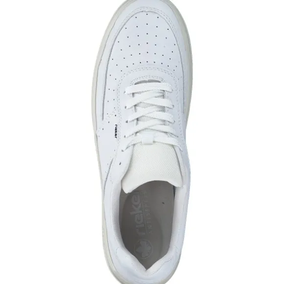 Rieker M8415, Schnürschuhe, Damen, Weiß