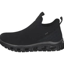 Rieker M6053, Slip-On-Sneaker, Damen, schwarz/schwarz/schwarz