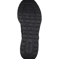 Rieker M6053, Slip-On-Sneaker, Damen, schwarz/schwarz/schwarz